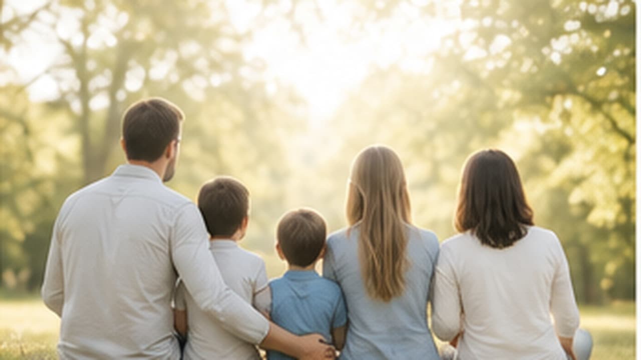 Célébration en famille